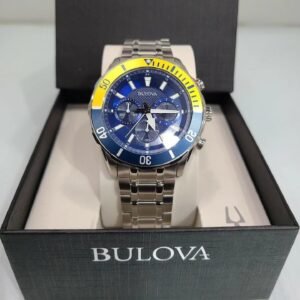 Reloj Bulova Quartz Yellow/Blue