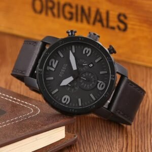 Reloj Fossil Black Cuero