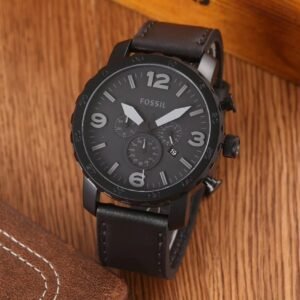 Reloj Fossil Black Cuero