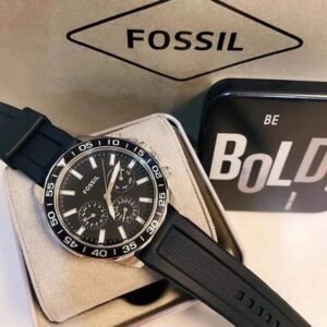 Reloj Fossil Black Silicone